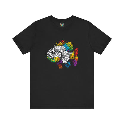 Warty Frogfish Vibraculum - Snazzle Tee