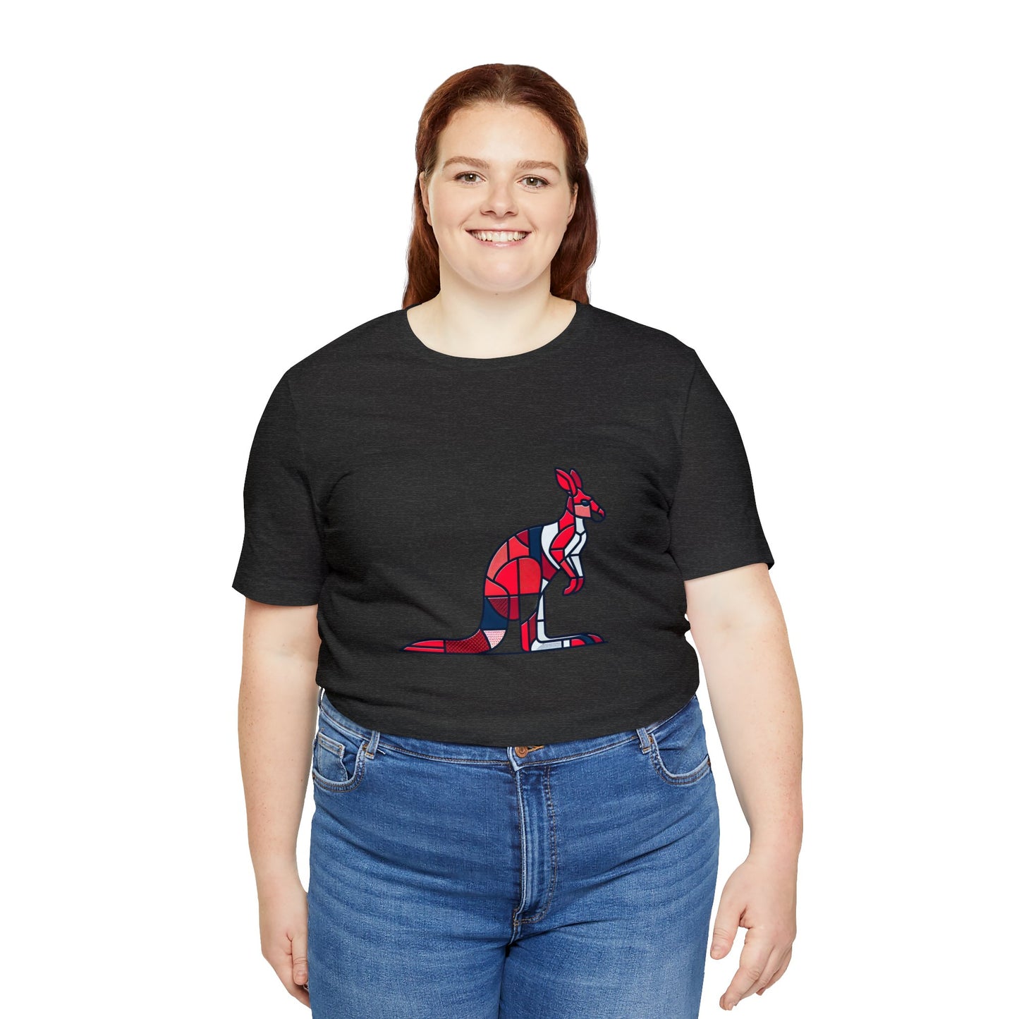 Red Kangaroo Zensweep - Snazzle Tee