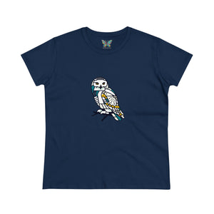 Snowy Owl Expancesthetic - Women - Snazzle Tee