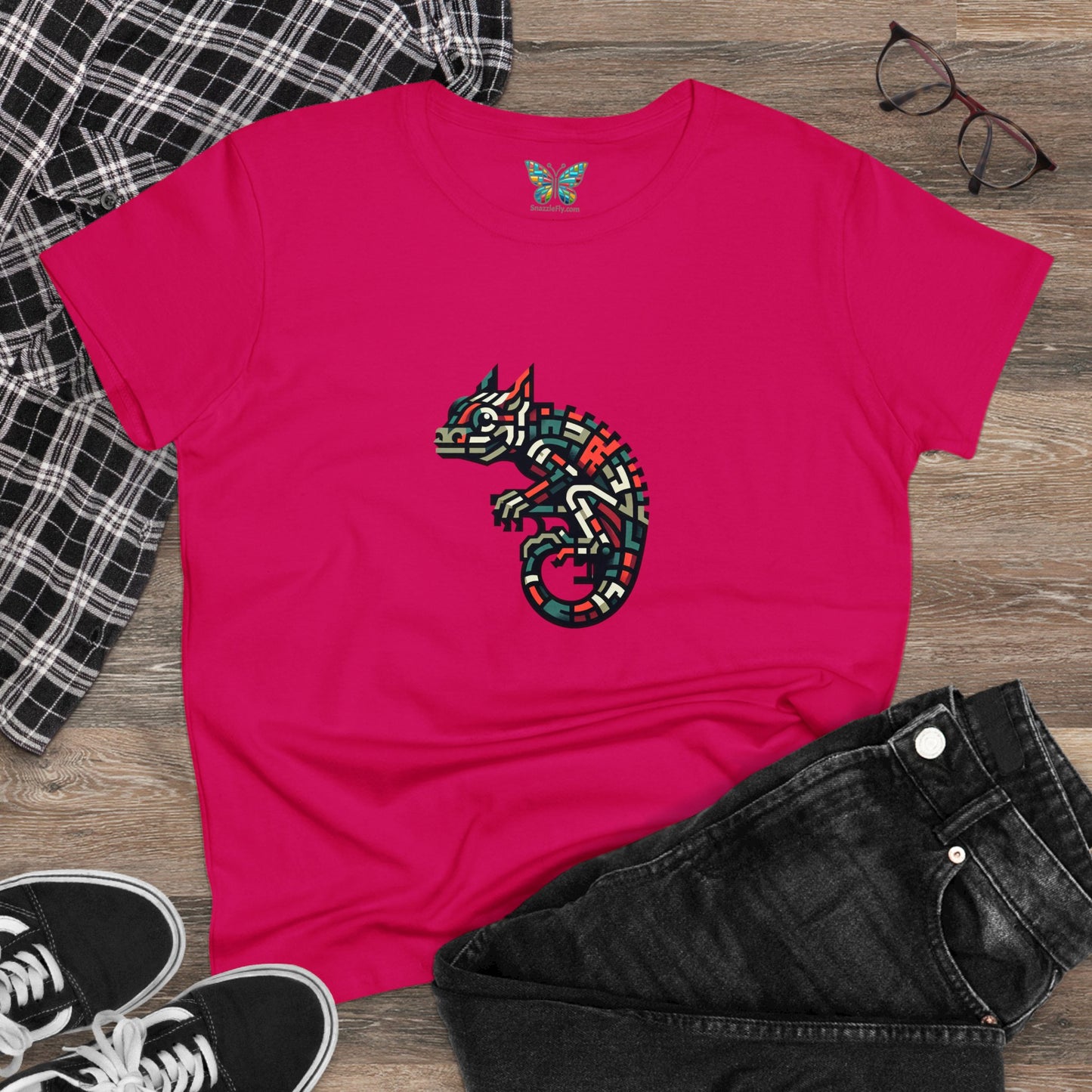 Gargoyle Gecko Jubulentra - Women - Snazzle Tee