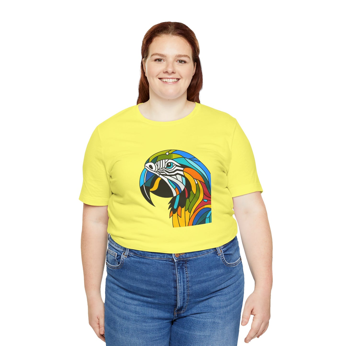 Macaw Parrot Kaleidoshimmer - Snazzle Tee