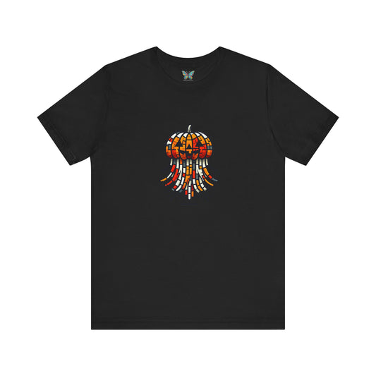 Jack-o'-Lantern Jellyfish Mirthmosphere - Snazzle Tee