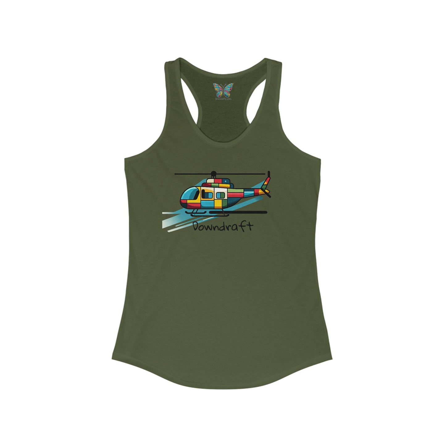Helicopter Whimloria - Women - Snazzle Tank
