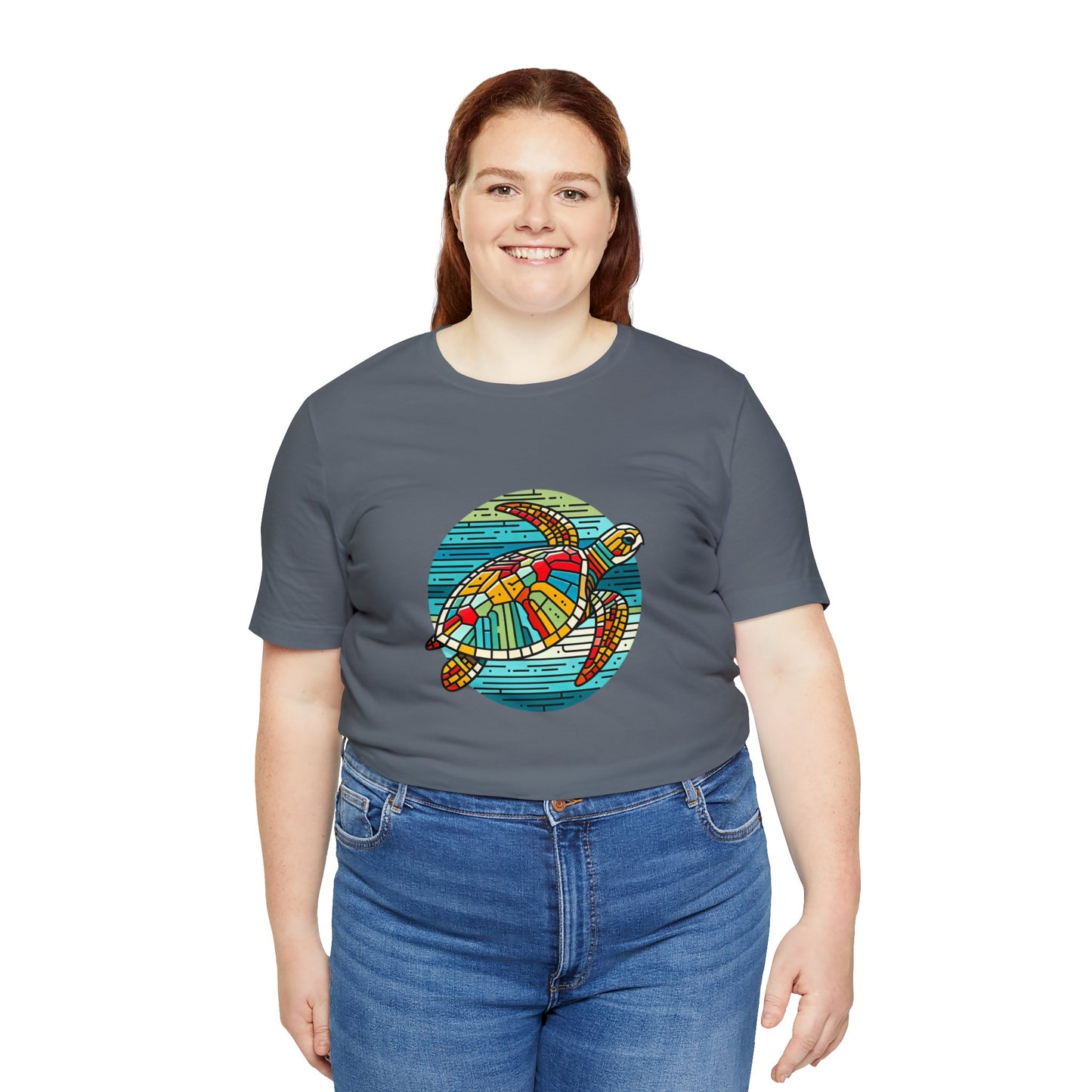 Loggerhead Sea Turtle Kaleidofeel - Snazzle Tee