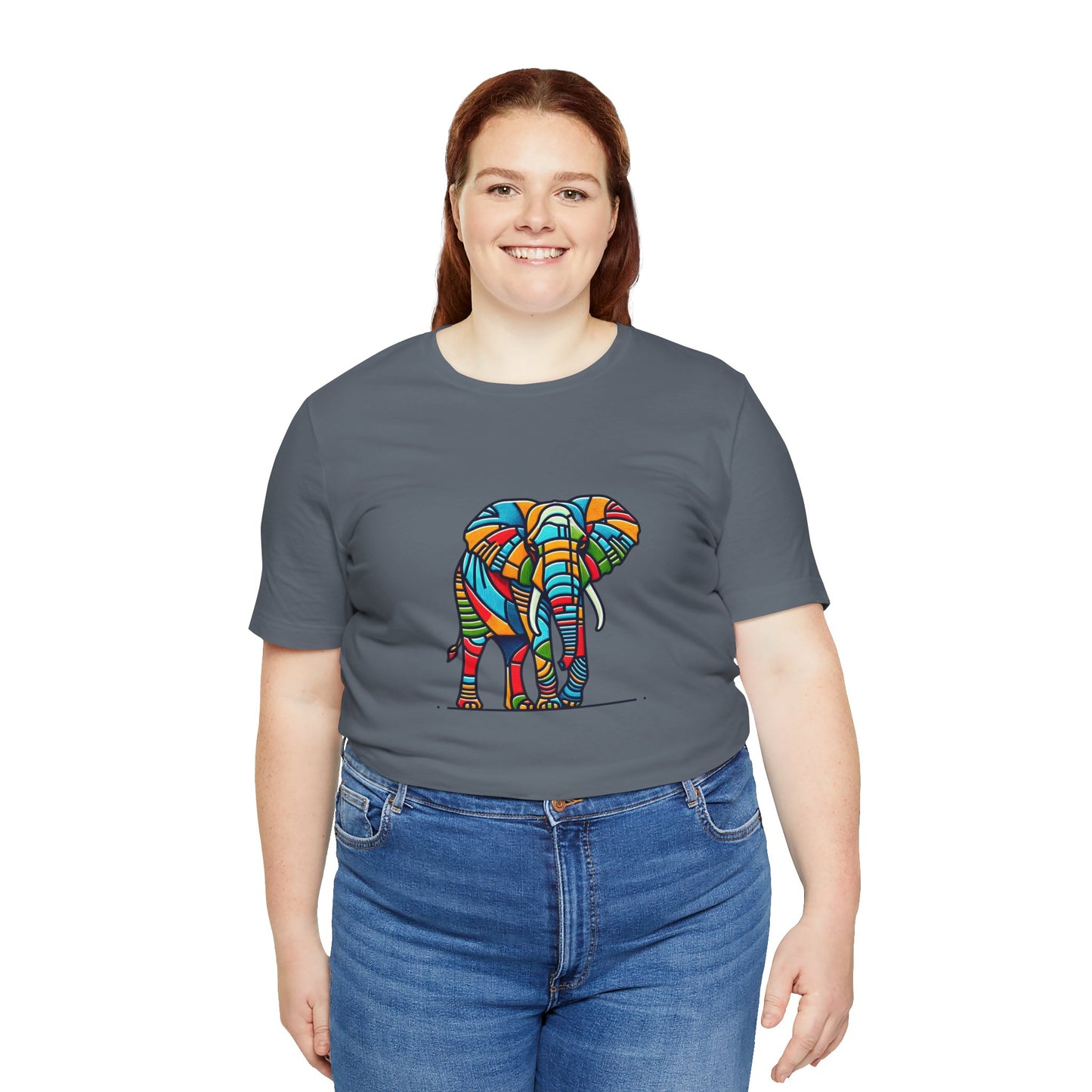 African Elephant Serenitude - Snazzle Tee