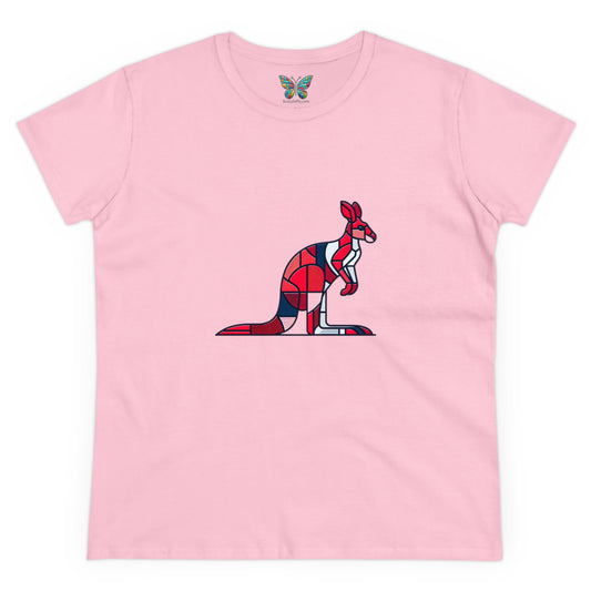 Red Kangaroo Zensweep - Women - Snazzle Tee