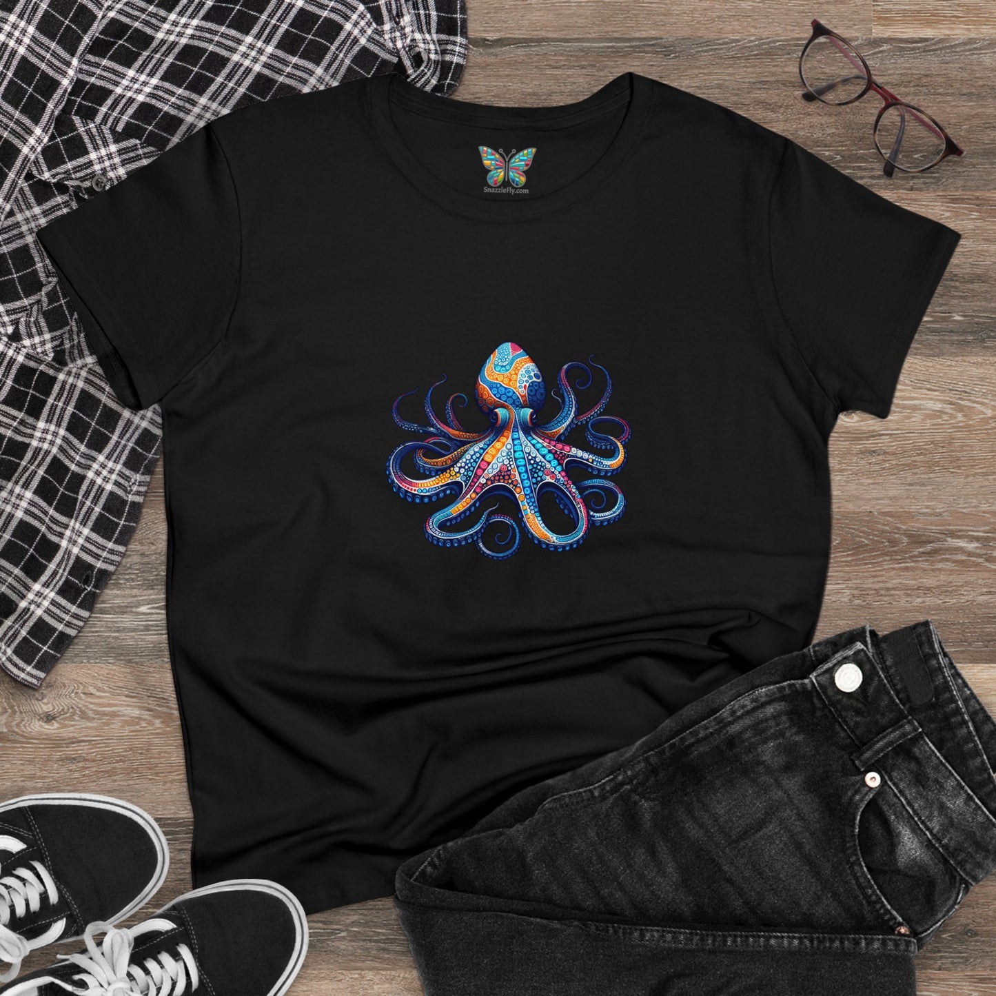 Blue-Ringed Octopus Dazzlethrum - Women - Snazzle Tee