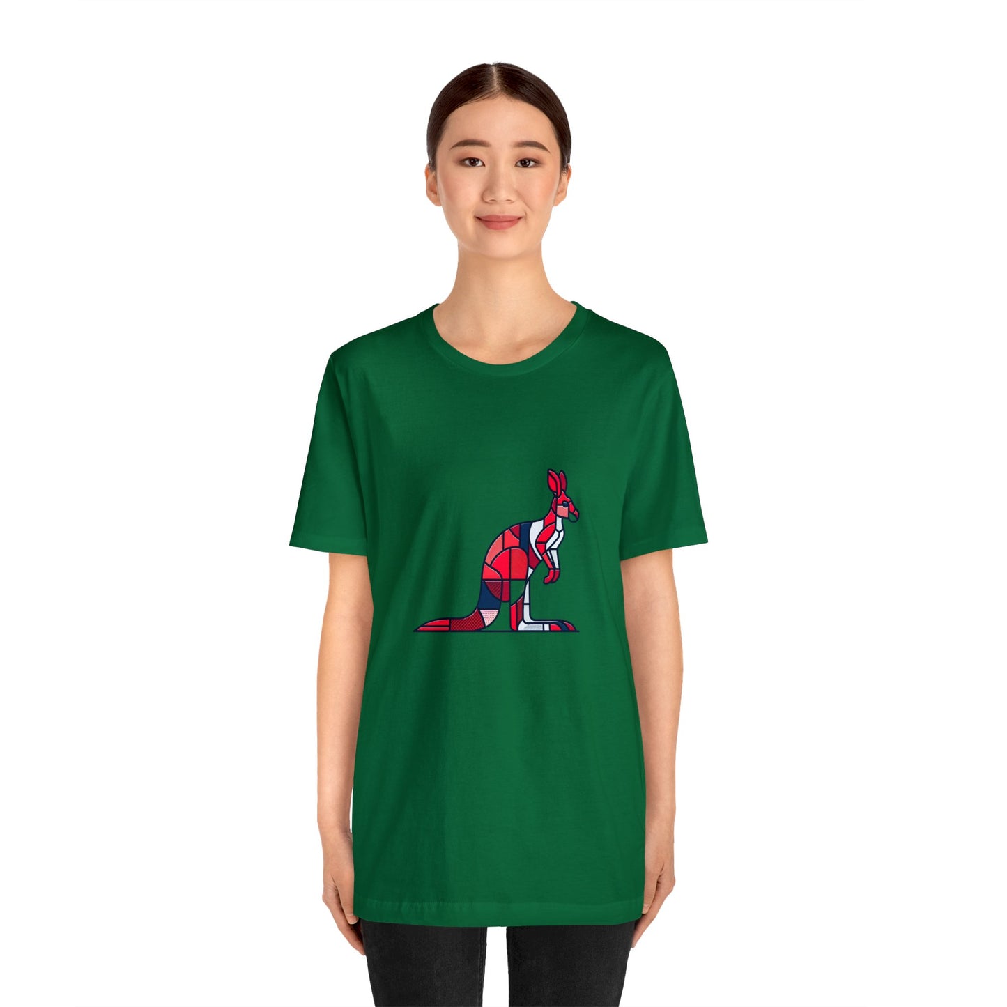 Red Kangaroo Zensweep - Snazzle Tee