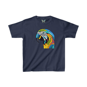 Macaw Parrot Kaleidoshimmer - Youth - Snazzle Tee