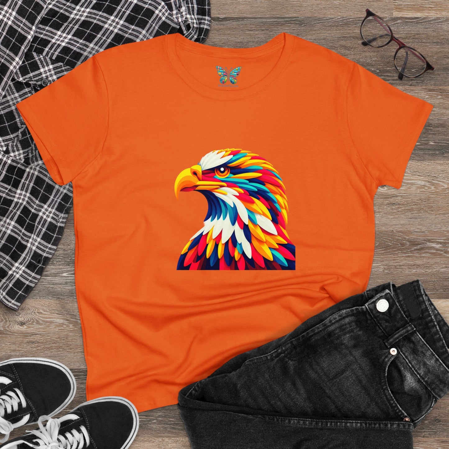 Bald Eagle Splendafrik - Women - Snazzle Tee