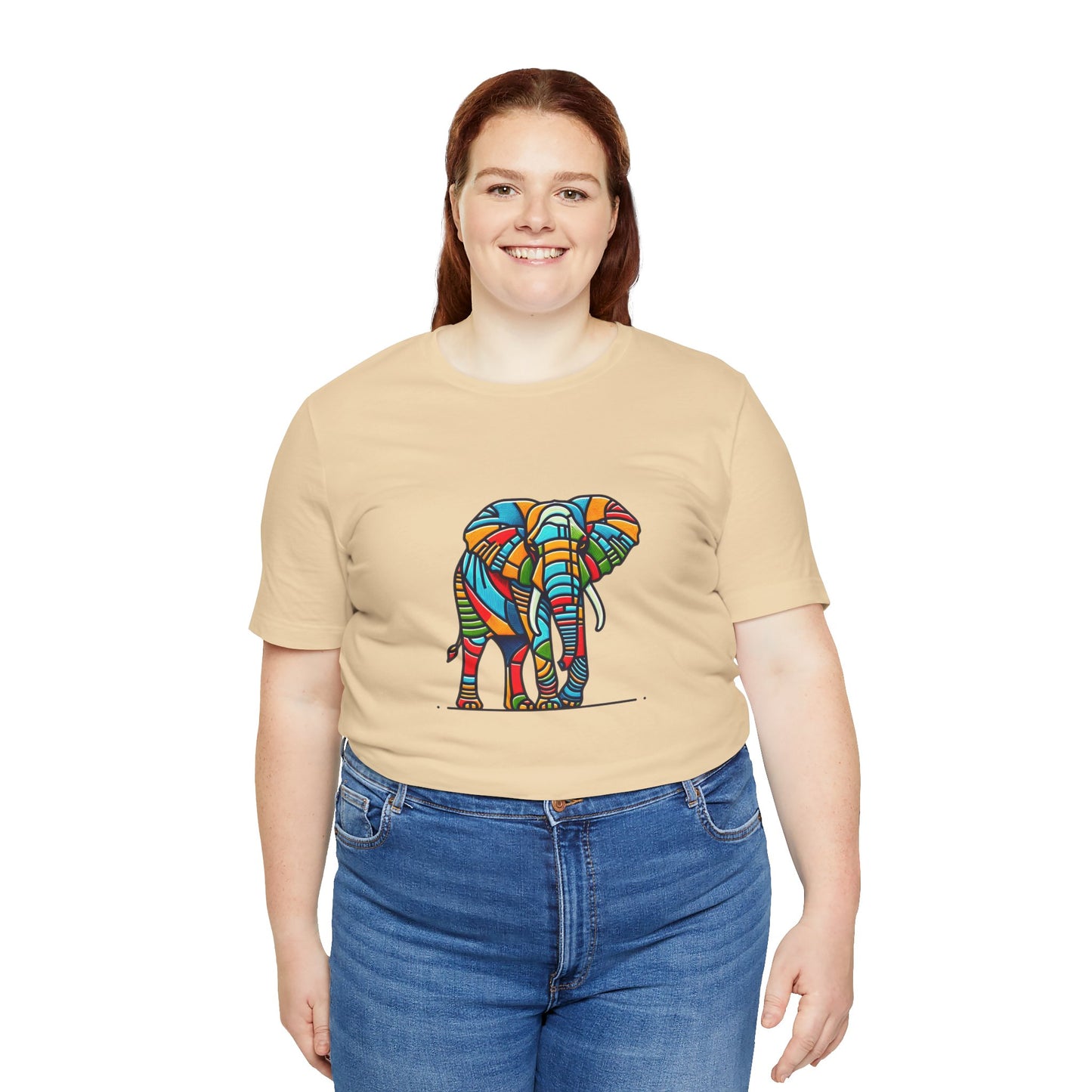 African Elephant Serenitude - Snazzle Tee