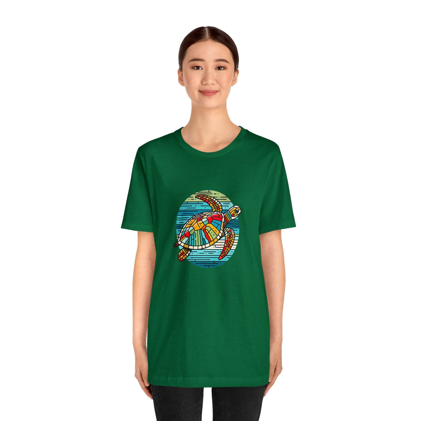 Loggerhead Sea Turtle Kaleidofeel - Snazzle Tee