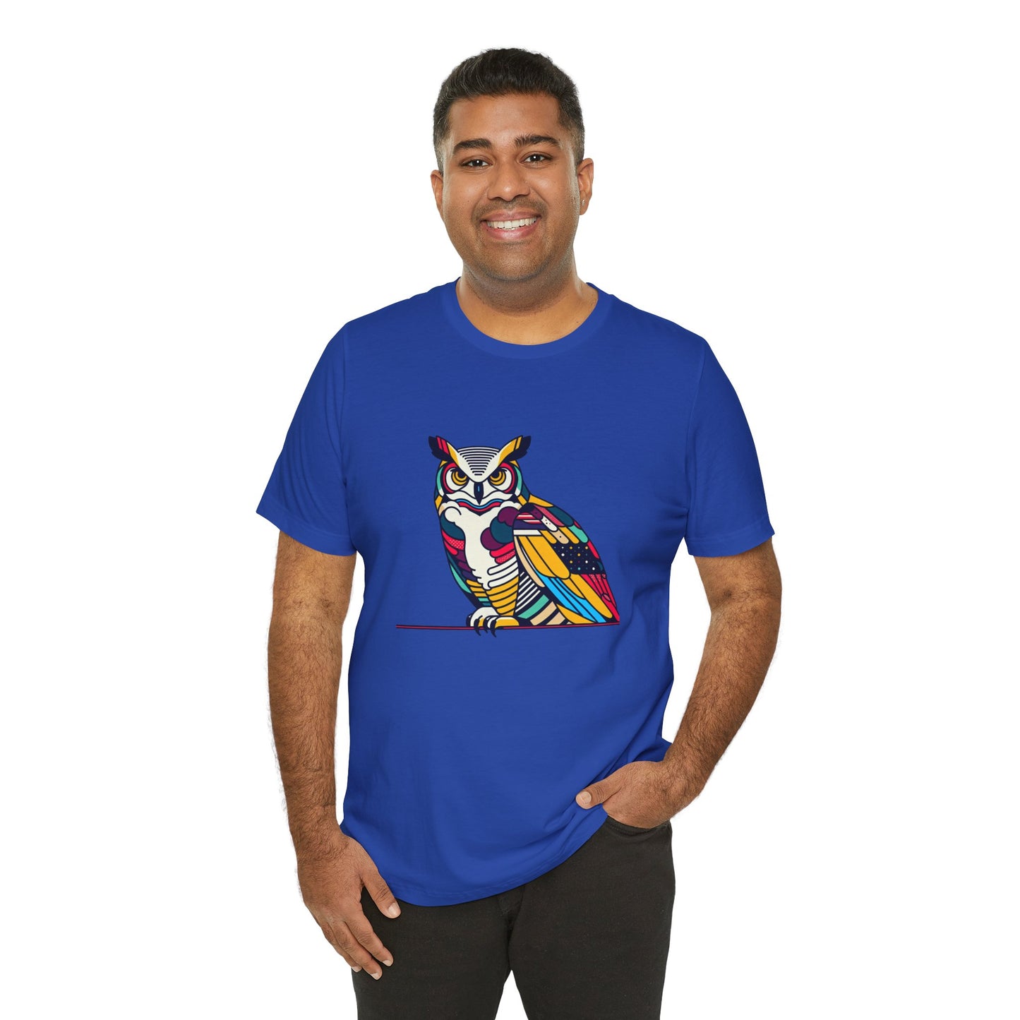 Great Horned Owl Inspyrava - Snazzle Tee