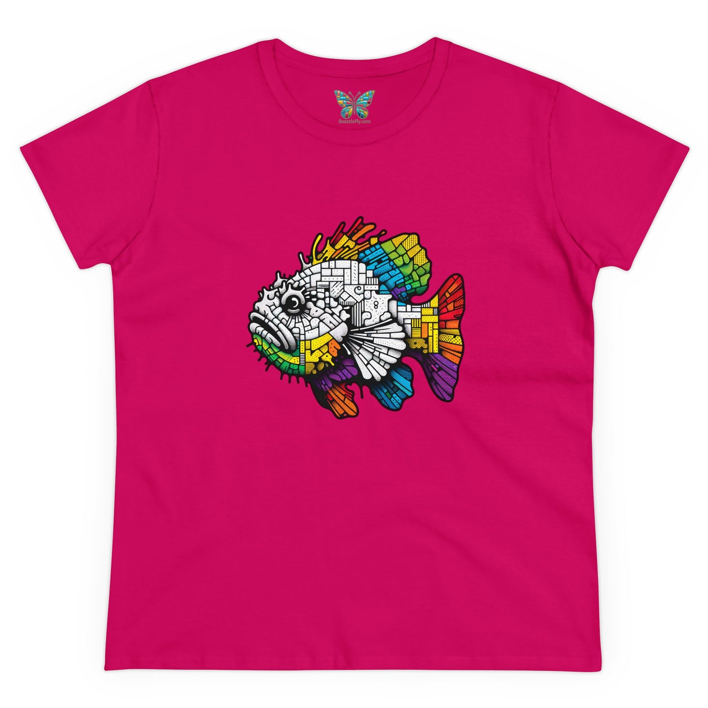 Warty Frogfish Vibraculum - Women - Snazzle Tee