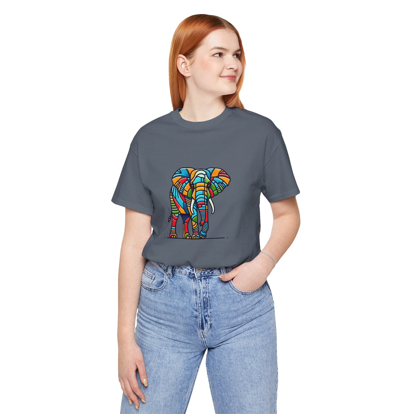 African Elephant Serenitude - Snazzle Tee