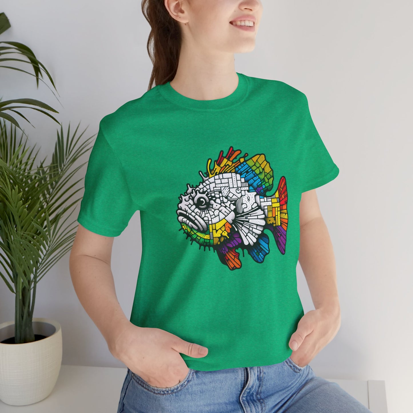 Warty Frogfish Vibraculum - Snazzle Tee